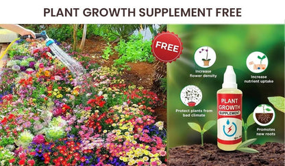 Varieties of Flower Seeds (Pack of 100) And Get Plant Growth Supplement Free